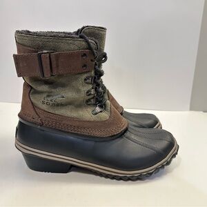 Sorel Winter Fancy Lace II Snow Boots Women's Size 8.5